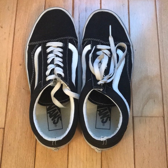 black vans size 8 mens